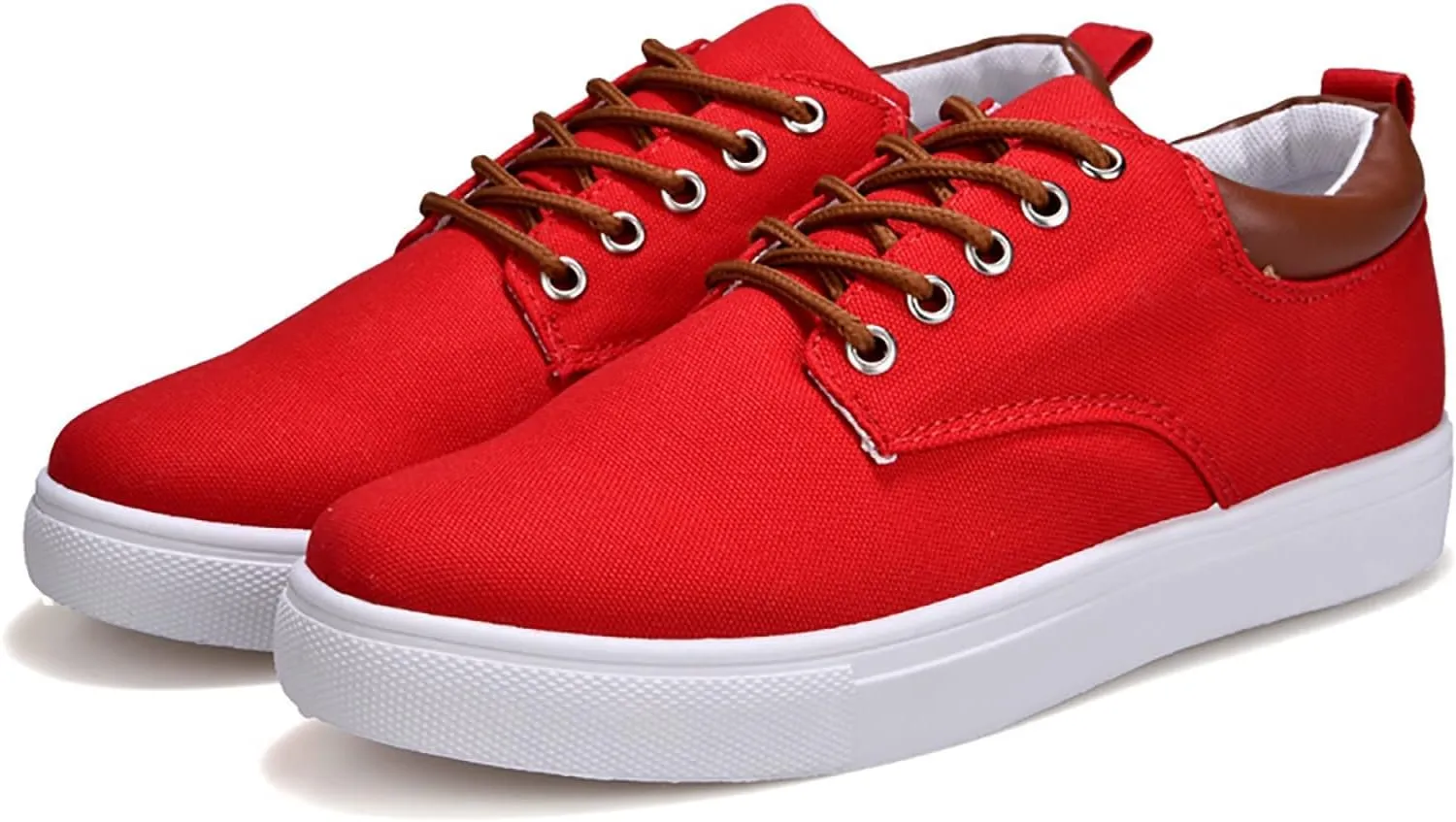 BORAMAX Men's Black Low Top Shoes Canvas Sneaker with Soft Insole Causal Dress Shoes for Men Comfortable Walking Shoes