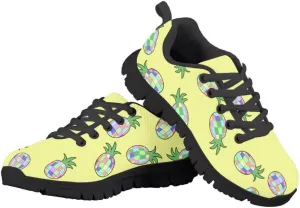 PinUp Angel Kid Girl Athletic Sneaker Breathable Running Walking Sport Lace Up Tennis Shoes
