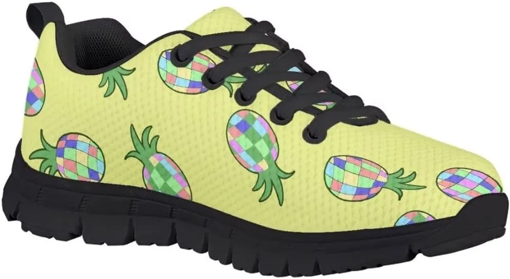 PinUp Angel Kid Girl Athletic Sneaker Breathable Running Walking Sport Lace Up Tennis Shoes
