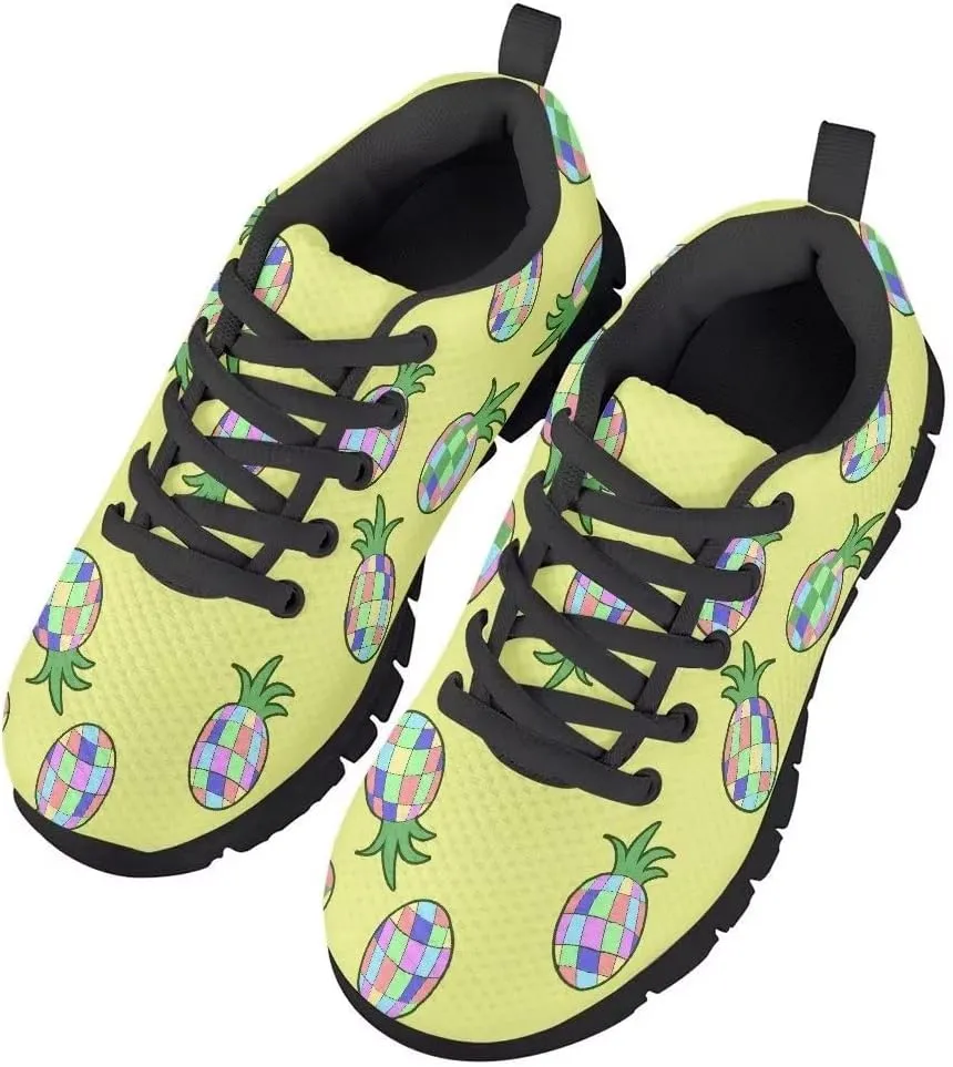 PinUp Angel Kid Girl Athletic Sneaker Breathable Running Walking Sport Lace Up Tennis Shoes